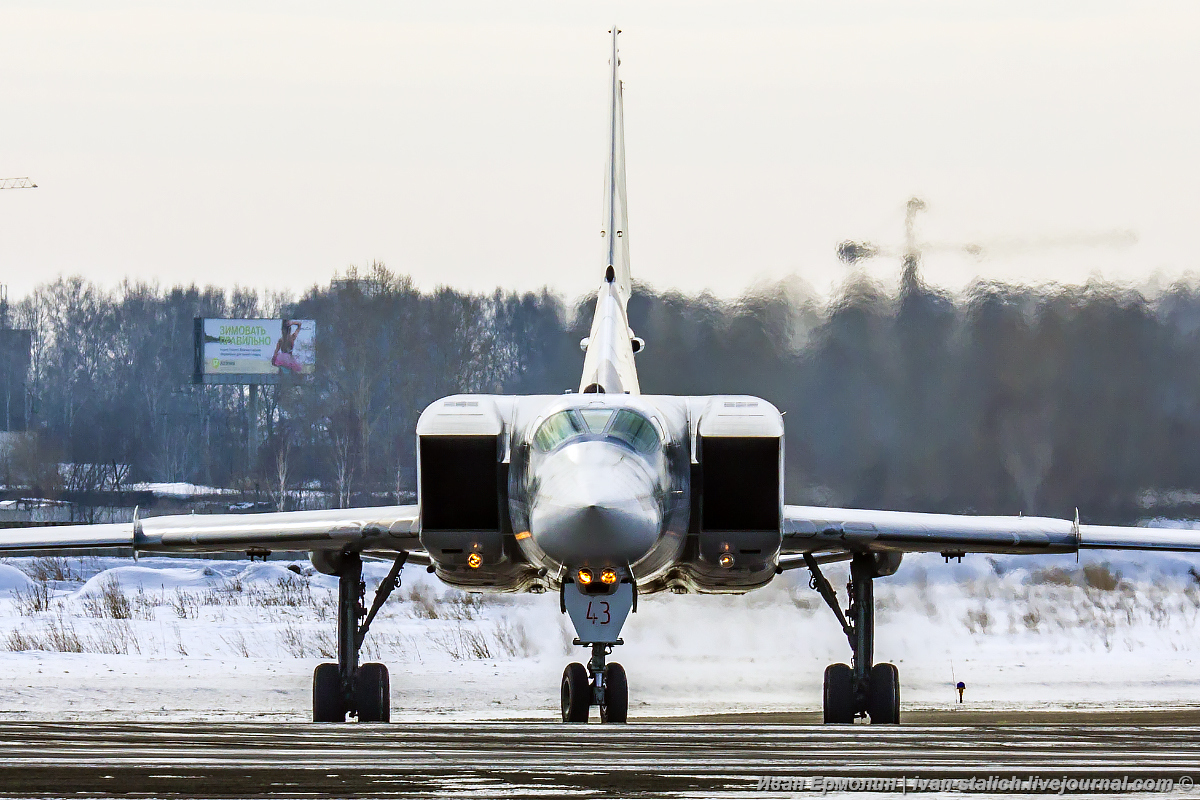 Работа ракетоносцев Ту-22М3