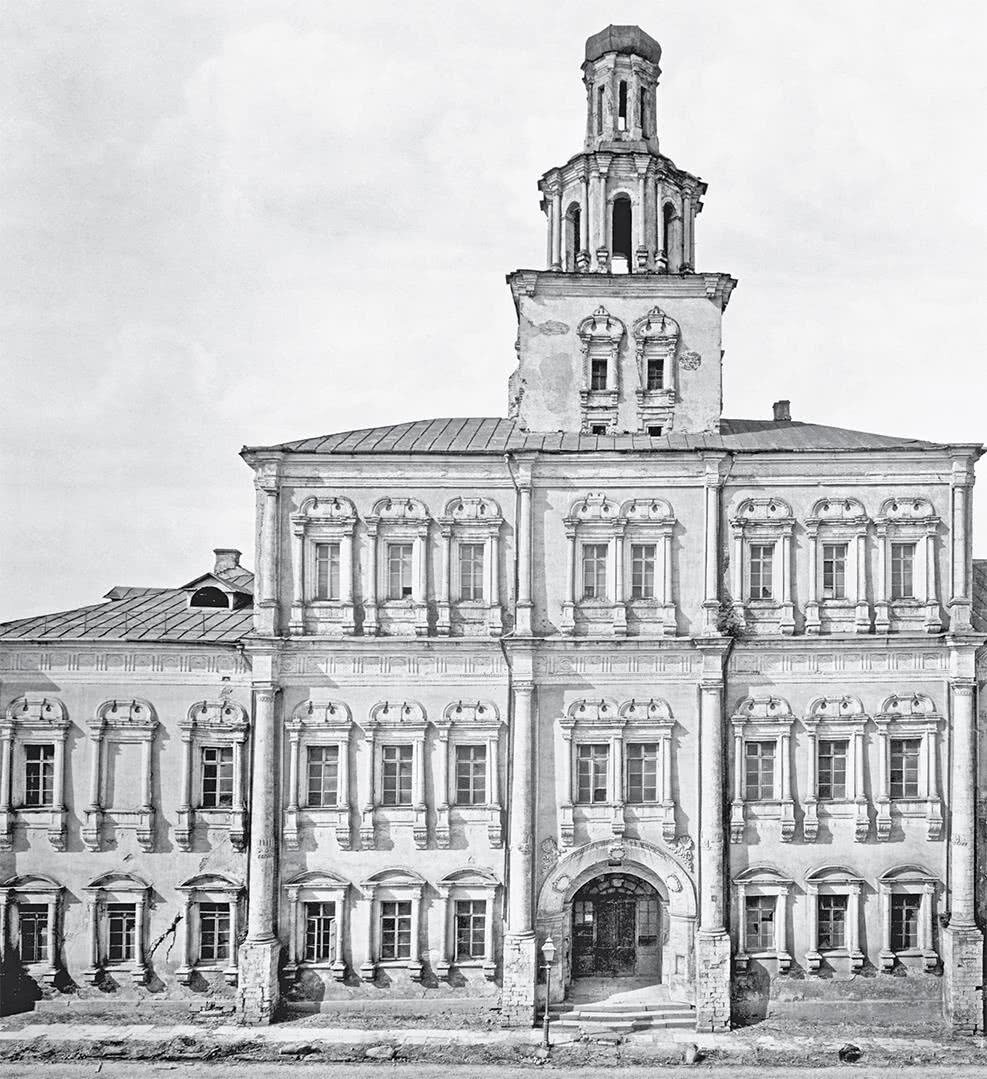 Первое здание Московского университета (не дошло до наших дней)