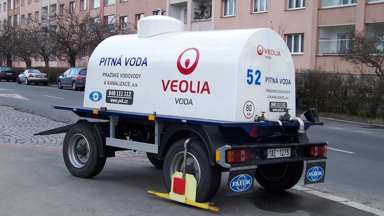 Компания Veolia занимается питьевой водой во многих странах мира