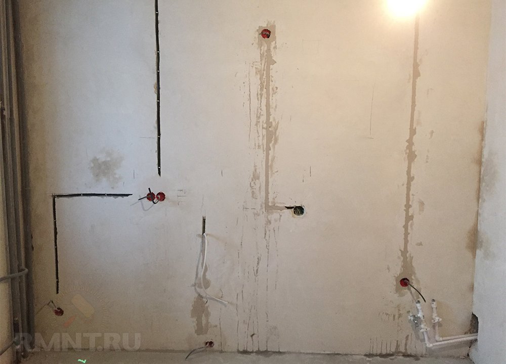 Монтаж электропроводки в квартире