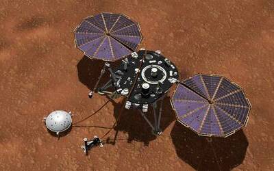 Зонд Mars InSight исследует Марс