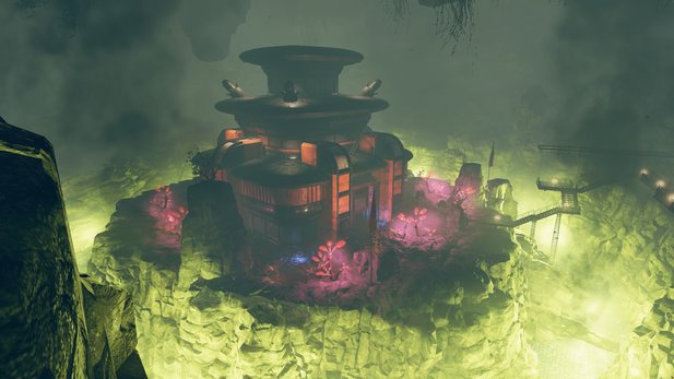 In the course of the main story, we find out what is hidden in this underground facility.