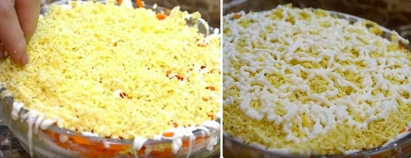 Салат с курицей, с яблоком и киви. Нарядно, сытно, вкусно! рецепты