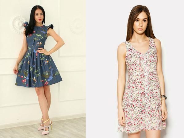 Как правильно носить платья в цветочек и не выглядеть простушкой Как правильно носить платья в цветочек и не выглядеть простушкой лучшее,мода,модные советы,Наряды