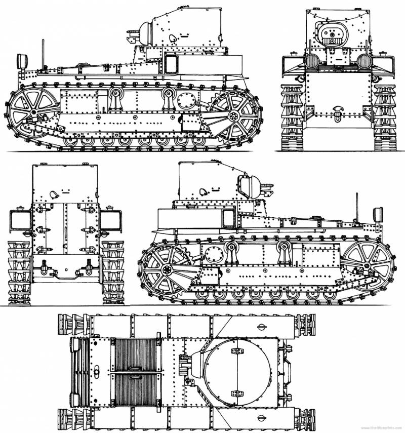Американские опытные танки 20-х годов ХХ века оружие
