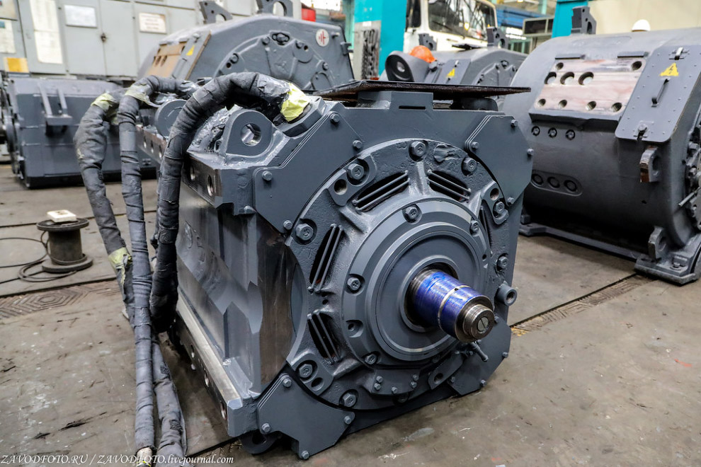 двигатель тяговой постоянного тока (ДТК-417к)