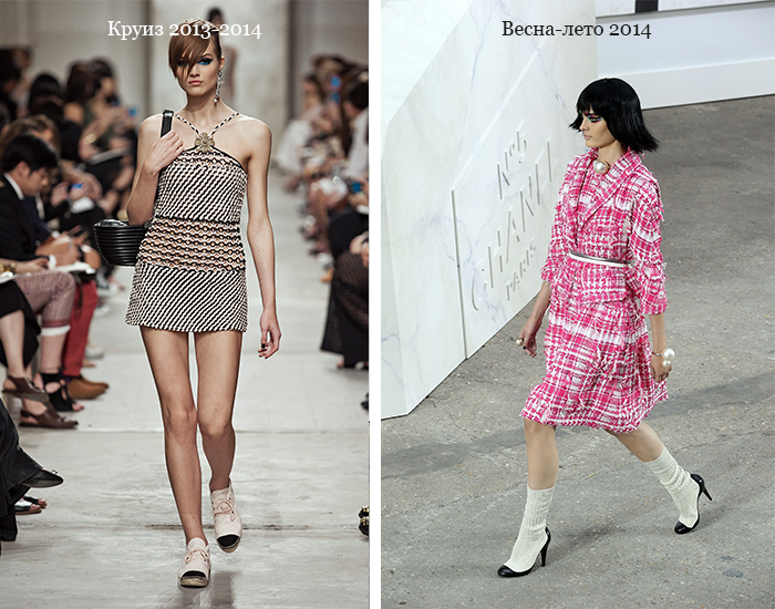 Chanel возрождает знаменитые двухцветные туфли в почти первозданном виде.
