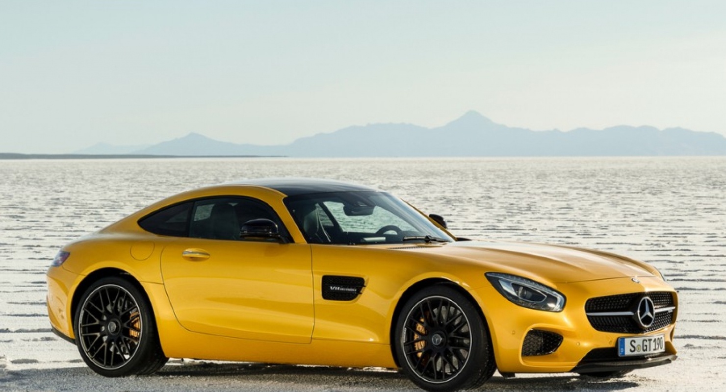 Появились первые шпионские фото купе Mercedes-AMG GT Coupe 2023 модельного года