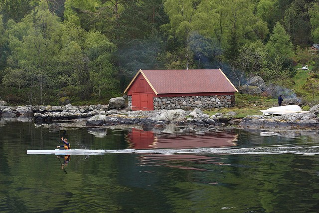 Люсе-фьорд , Норвегия авиатур