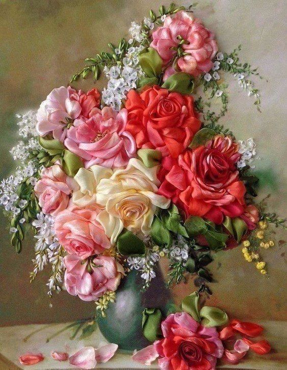 Не просто красиво, а супер красиво  вдохновляемся,вышивка,творчество