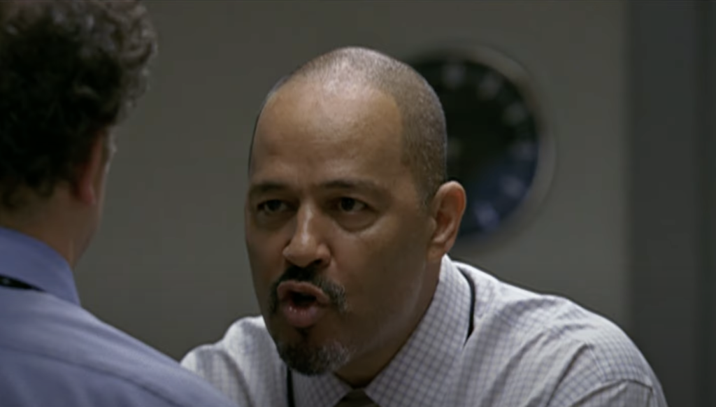 Clark Johnson as Gus Haynes on The Wire