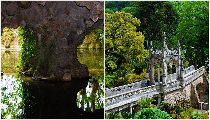 Из «неправильных» выходов можно попасть или к озерам, или на эффектные мостики (Quinta da Regaleira, Синтра). Из «неправильных» выходов можно попасть или к озерам, или на эффектные мостики (Quinta da Regaleira, Синтра).