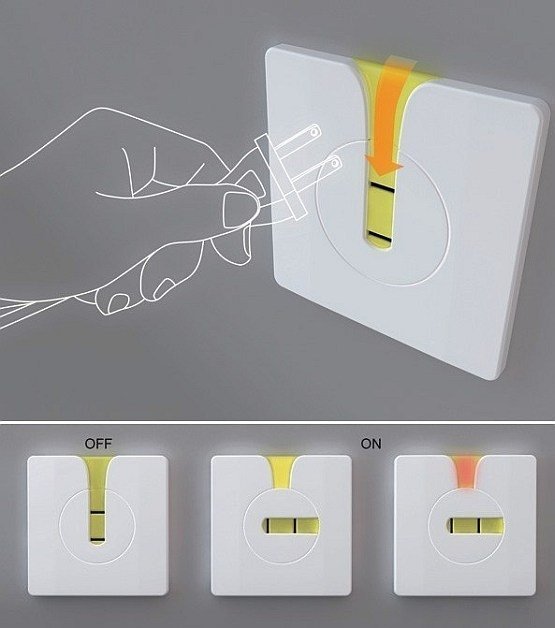 Безопасные розетки интересеное, мебель, необычное, розетки