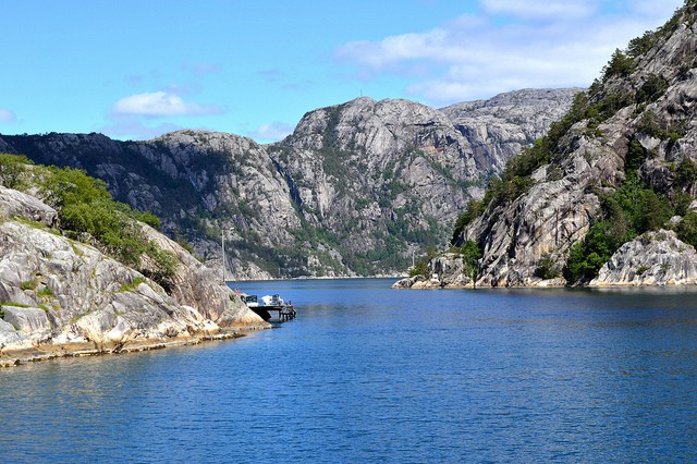Люсе-фьорд , Норвегия авиатур