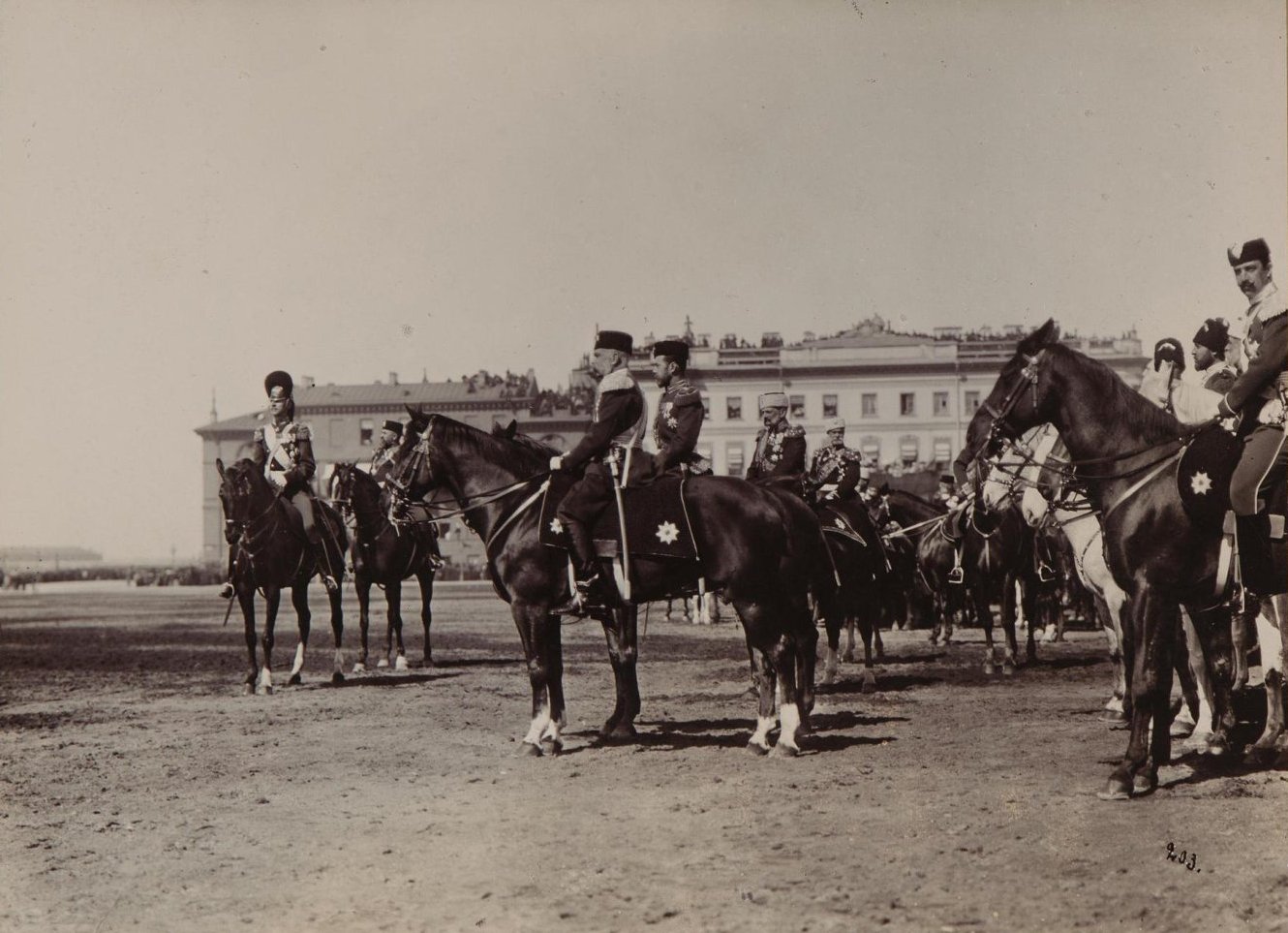 1897. Император Николай II с императором Австро-Венгрии Францем-Иосифом I.jpg