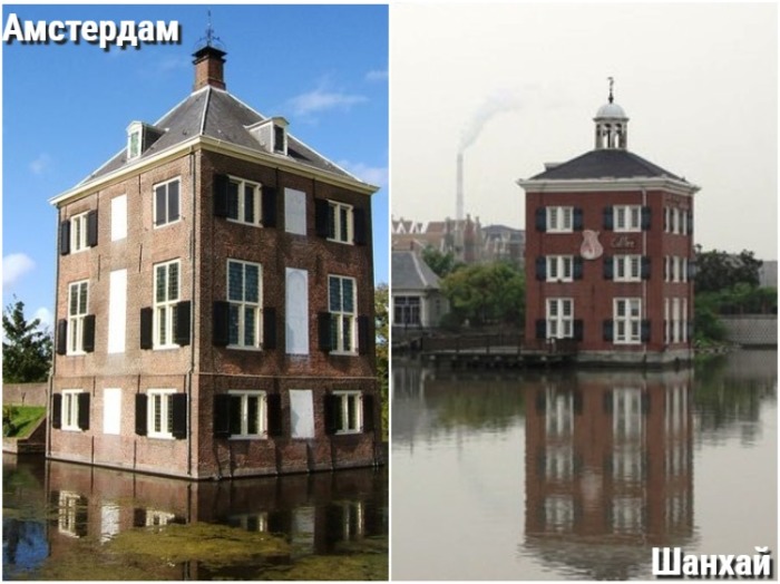 Архитектурные клоны: в Китае появились точные копии целых городов из других частей света китай,путешествие,страны,туризм