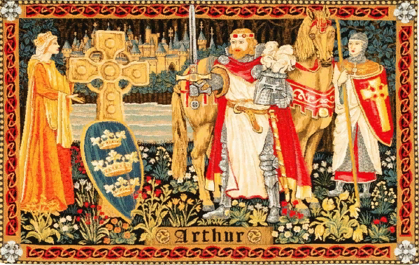 король Артур, средневековая миниатюра