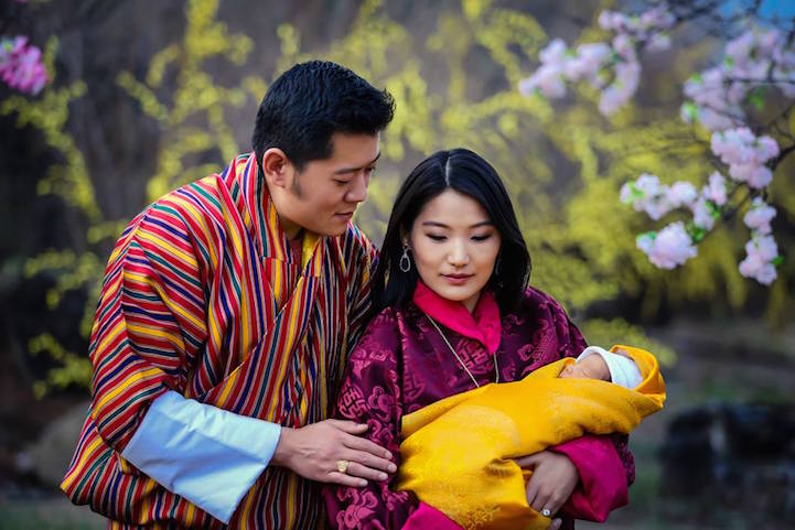 Королевство Бутан высадило 108 тысяч деревьев в честь рождения принца 