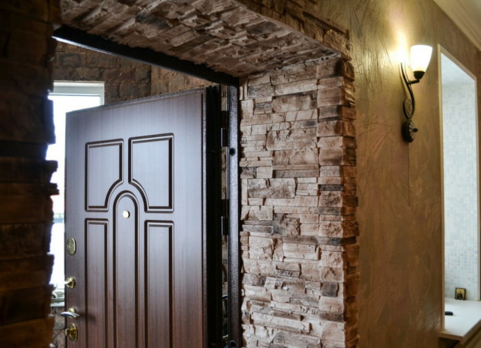 Как и чем отделать откосы входной двери? откосы, откосов, входной, стены, панели, двери, легко, только, используют, качестве, поверхность, камня, также, сделать, материала, стыки, стене, лучше, каркас, дверных
