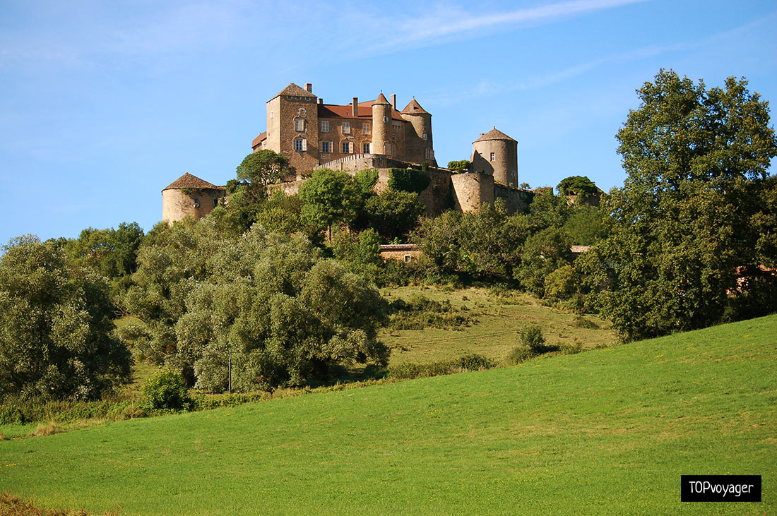 Замок Берзе-ле-Шатель: средневековая крепость герцогов Бургундии авиатур