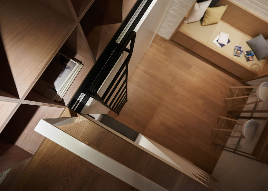 Как выжать максимум из минимума пространства: полнофункциональная квартира на Тайване площадью всего 22 квадратных метра Как выжать максимум из минимума пространства: полнофункциональная квартира на Тайване площадью всего 22 квадратных метра интерьер и дизайн