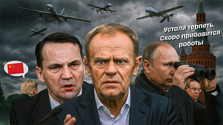Тайна дронов-пустышек в Польше раскрыта: Началось. Россия по-серьёзному взялась за воспитание Запада