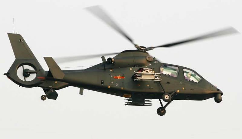 Западные боевые вертолёты для Китая Западные боевые вертолёты для Китая ввс