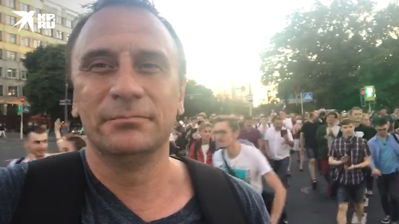 По Минску прогулялась протестная толпа