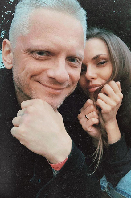 Александр Шаляпин с женой Анастасией