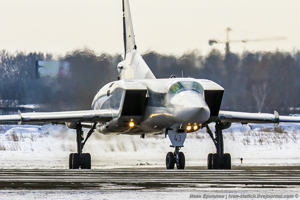 Работа ракетоносцев Ту-22М3