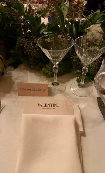 Гала-ужин Valentino