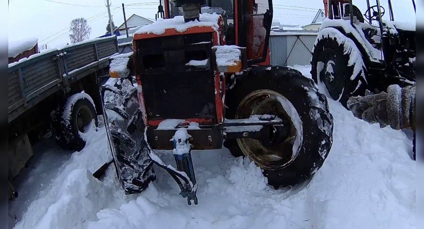 Как завести трактор после долгого простоя в мороз Автомобили