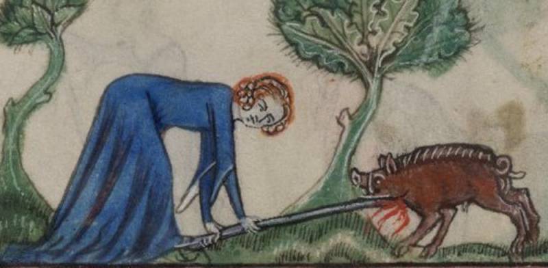 Иллюстрированная повесть об охоте знатных дам из средневекового замка Иллюстрированная повесть об охоте знатных дам из средневекового замка история