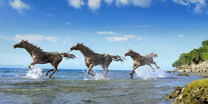 Скульптуры животных от Джеймса Дорана-Уэбба (James Doran-Webb)