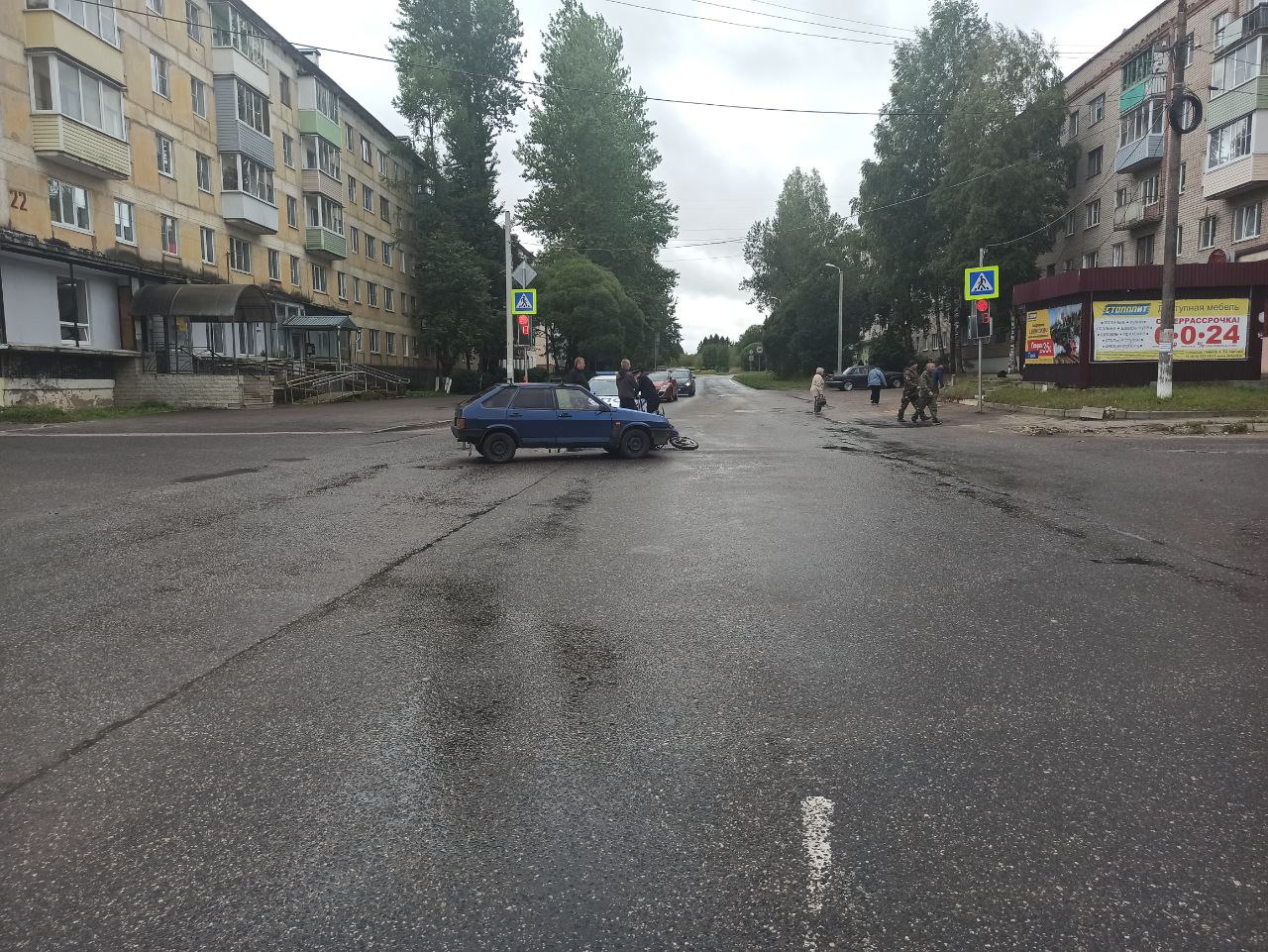 В Тверской области легковушка сбила подростка на мопеде