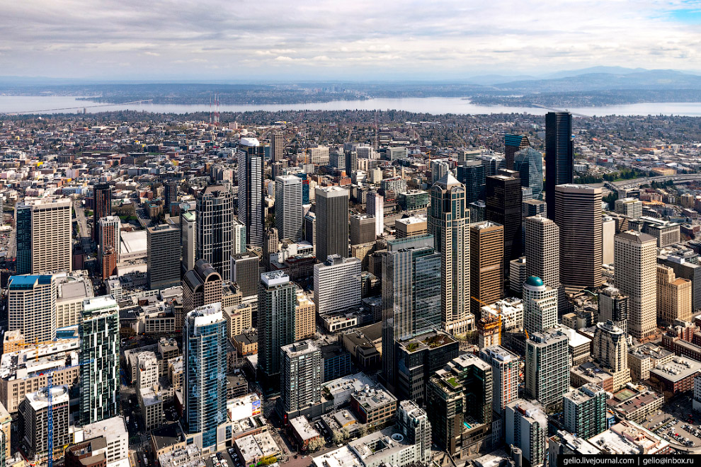 Центральный Деловой район Сиэтла (Downtown Seattle).