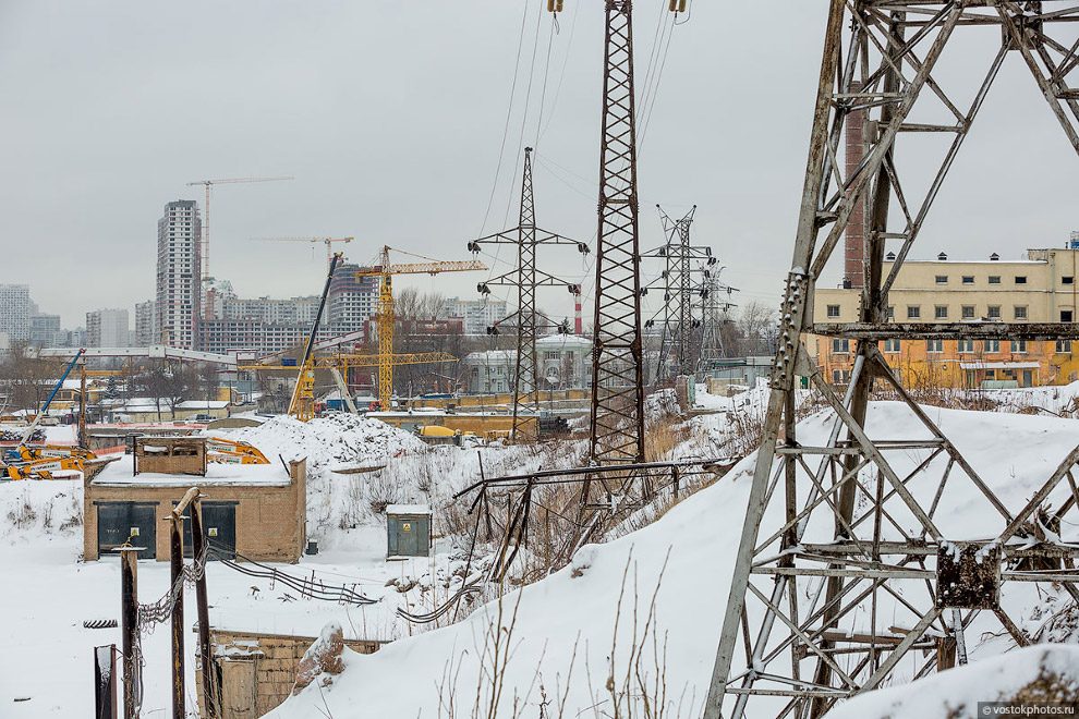 Новая набережная на месте бывшей промзоны города,Путешествия,Россия