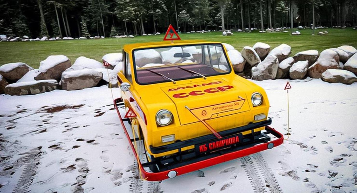 Советская мотоколяска, стоимостью более 1 млн рублей