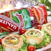 Хрустящие булочки с яйцом и хлебная запеканка