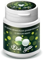 Купить жевательную резинку  diet gum