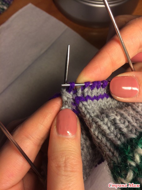 Необычный способ вязания пятки: мастер-класс Необычный способ вязания пятки: мастер-класс вязание