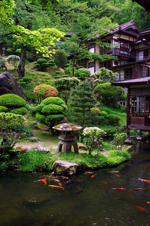 Ландшафтный дизайн японского сада