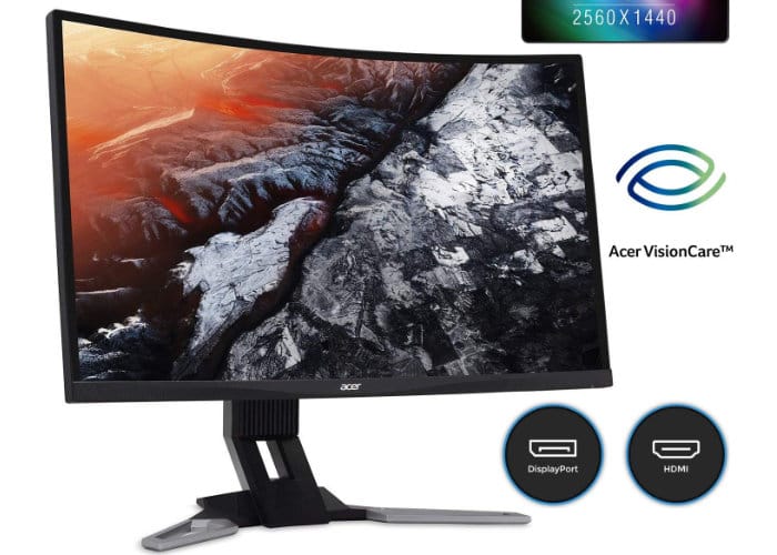 curved gaming monitors