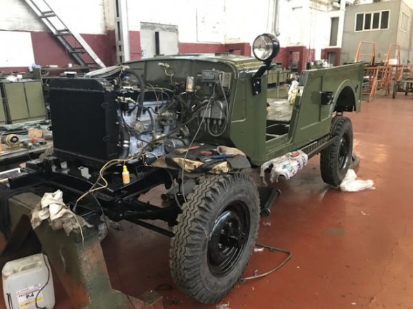 Реставрация советского автомобиля ГАЗ-69