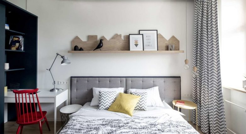 Как оформить стену в изголовье кровати Как оформить стену в изголовье кровати изголовье кровати своими руками,интерьер,своими руками,сделай сам