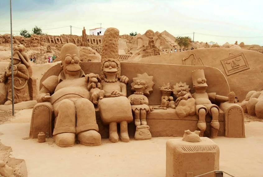Поражающие воображение замки из песка
