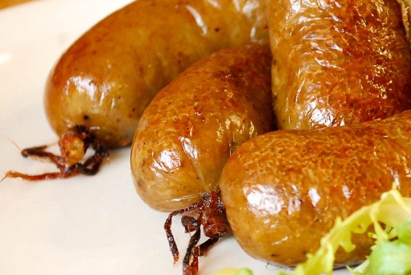 картофельные колбаски