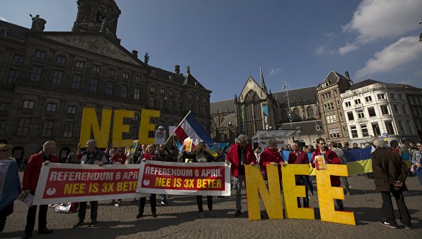Акции протеста в Амстердаме. Архивное фото