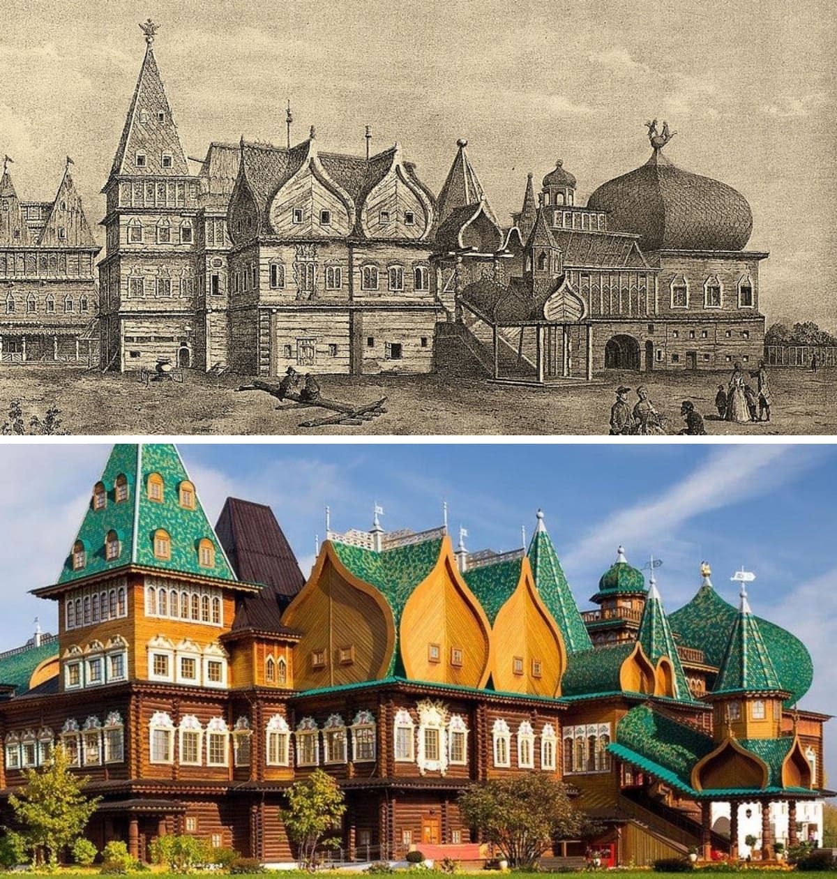 Как со временем изменились сооружения из российских городов: тогда и сейчас архитектура