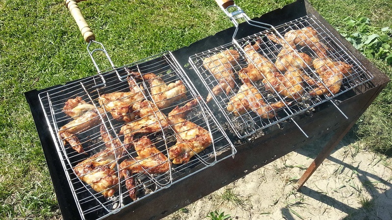 шашлык из крылышек